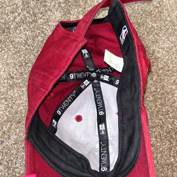 Lebron James hat cap red embroidered #23 adjustable NBA 9Twenty - Picture 5 of 8